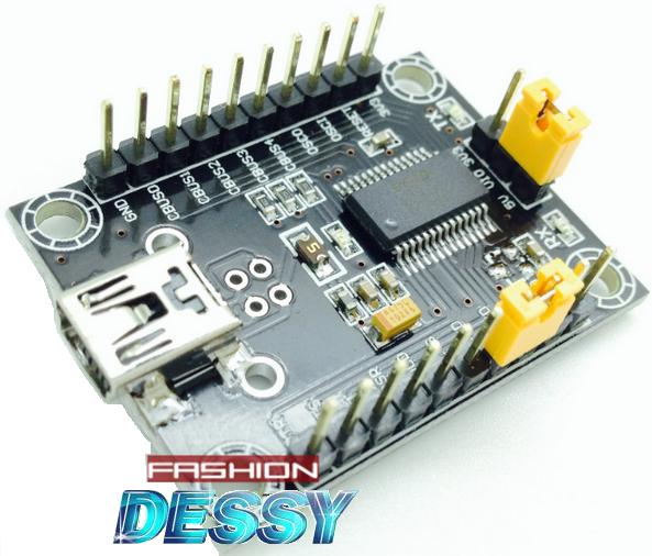 ������ RC018. ������ ��������������� ����������� miniUSB � TTL �� ���� ���������� FT232RL � ���������� ��������