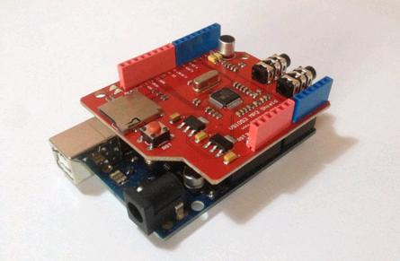  RC053. MP3-   Arduino   micro-SD      audio (-) . 2