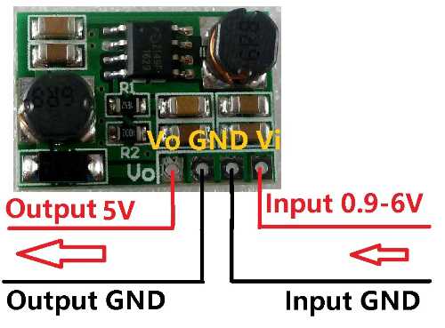 RP064     DC/DC  0.9-6.0, 5.0V . 1