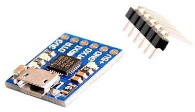 ������ RC0117. ���������� USB to TTL �� CP2102 � MicroUSB