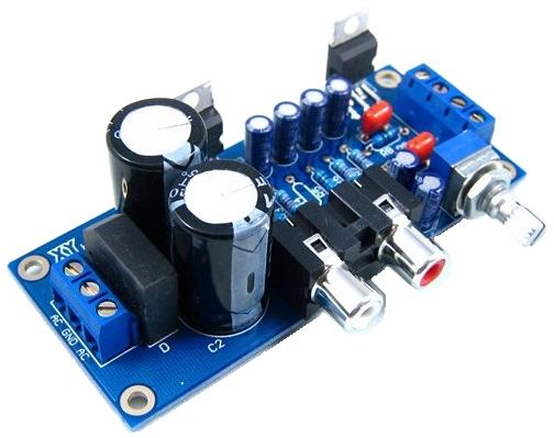  RS052.   2x18   TDA2030A . 1