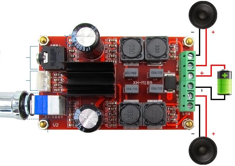  RS056.  2 x 50   TPA3116D2 . 2